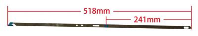 China Gancho de aço da máquina inferior azul do tapete de 518mm Wiele à venda