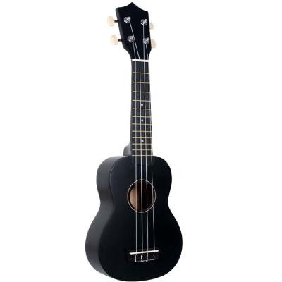 China Custom Cheap Basswood Basswood Plywood 21 Inch Ukelele Wooden Ukulele Soprano for sale