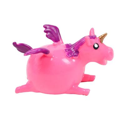 China Factory Direct Sales Unicorn Tpr Inflatable Animal Toy Inflatable Toy New Type Wholesale Durable for sale