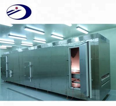 China Cold Storage Room Quick Freezer Frozen French Fries With Conveyor Mash Steel Tunnel Cold Room for sale