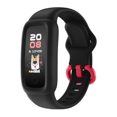 China BIGGERFIVE Hot Selling Smart Heart Rate Monitor Step Counter BT Music Incoming Call Kids Wristband Fitness Watch for sale