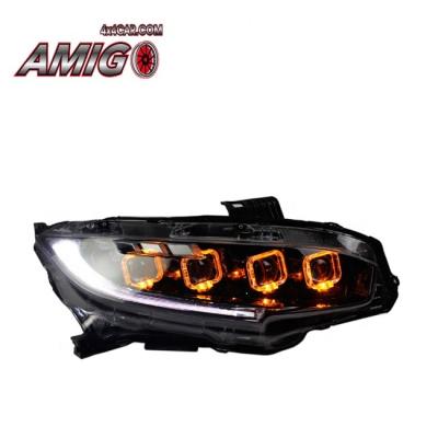 China MODIFIED HEADLIGHT FOR 2017-2021 BUGATTI CIVIC STYLE AMGCV18L96 AMGCV18L96 for sale