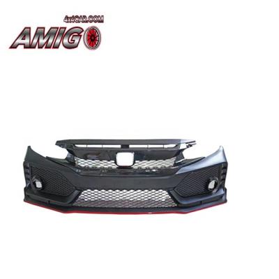 China Front Bumper Riser For Civic Type R 2017+ Upgrade for sale