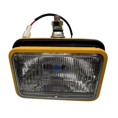 China Machinery Repair Shops High Intensity Discharge Lamp Iron Square Head Lights Universal Headlight Lamp Iron 24V High Intensity Discharge Lamp for sale