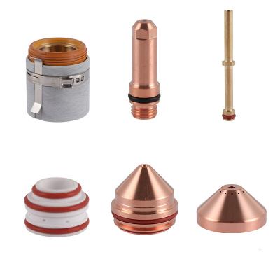 China Carbon Steel China Suppliers Plasma Cutter Consumables Cutting Torch Nozzle 200A For CP70 Cutting Torch for sale