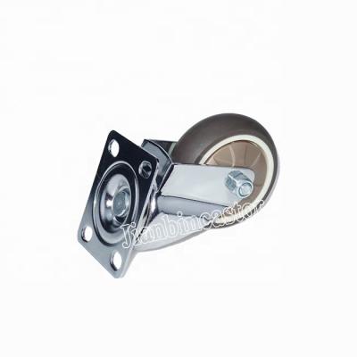 China swivel & Wholesale High Quality Rigid SS TPR Flat Base 304 Stainless Steel Swivel Low Noise Caster For Outdoor Equipment for sale