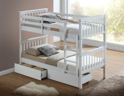 China Special hot sale type solid wood cheap new furniture good price wooden bunk beds for kids for sale