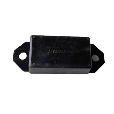 China For replace/repair SINOTRUK  HOWO 371 spare parts  AZ9323520010 Haowo rear steel plate limit block assembly for sale