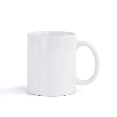 China Viable Custom Suitable Good Quality Sublimation White Coffee Price Model 11oz Ceramic Mugs for sale