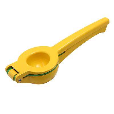 China Sustainable Materials High Quality Plastic Manual Fruit Squeezer Hand Squeezer Lemon Orange Squeezer for sale