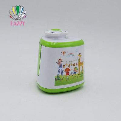 China 6001 Children Simple Funny Classroom Electric Pencil Sharpener Automatic for sale