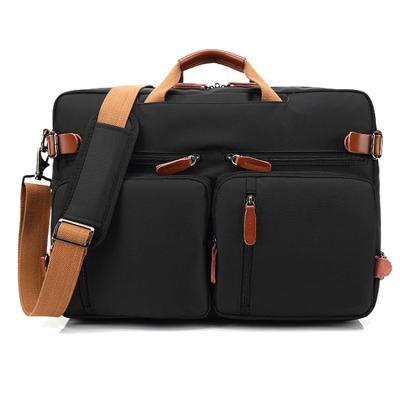 China Multifunctional Briefcase Men Laptop Bag Backpack For Men Business Briefcase With Pockets Organizer Laptop Messenger Bag For Business Travel for sale