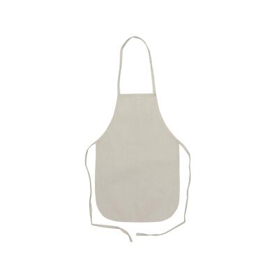 China Natural Color Cleaning Children's Waterproof Durable Apron 100% Cotton Canvas For Kids for sale