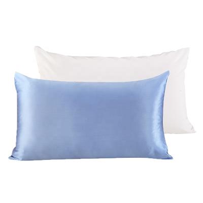 China Wholesale High Quality Anti-static 100% 19mm Mulberry Silk Pillow Case Bedroom Pillow Case With Zipper for sale