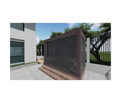 China Lap bolt technology and high quality mortise and tenon structure control customized high quality aluminum starry sealing Sunroom for sale