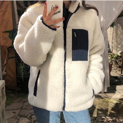 China New Autumn Winter Warm Boa Fleece Jtfur Oversized Teddy Coat Faux Fur Teddy Coat Hairy Fur Reversible Anti-Wrinkle Coat for sale