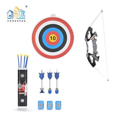 China Songebo Visual Children's Archery Training EVA Arrow Double Play Bow Set and Arrow Archery Set for sale