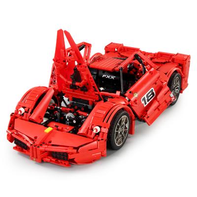 China Construction Toy Songrebo 1/8 Model Sports Car Building Toy Legoing 3D Radio Control 2.4G Blocks Sets Toys for sale