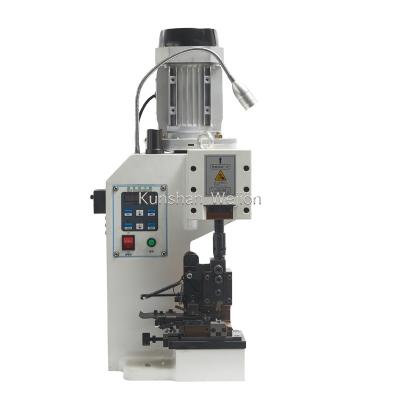 China WJ4550 Electrical Wire Stripping And Terminal Machine Semi-automatic Cable Crimping Crimping Stripping&Crimping Machine for sale