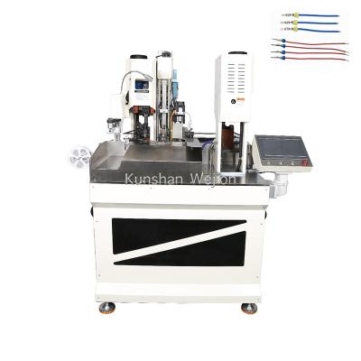 China WJ4545 Automatic terminal crimp connector cable hook industrial crimping crimping machine stripping applicator for sale for sale