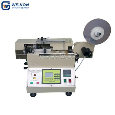 China Cutting WJ2264 Kunshan weijiang automatic webbing belt tape cutting machine maker for sale