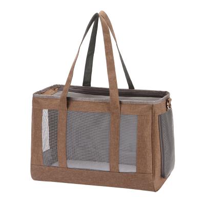 China Anti-Theft Pet Carrier bag Hot sale High Quality Durable Airline approved Cat Bag Pet Cages Carrier for Travel for sale