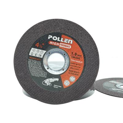 China Cutting metal wd 115x1.0x22.23mm cutting wheel India 4.5 inch metal cutting abrasive disc for sale