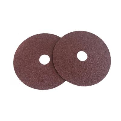 China Customized Size Paper Resin Fiber Zirconia Disc Fiber Sanding Abrasive Disc 100/115/125/150/180 for sale