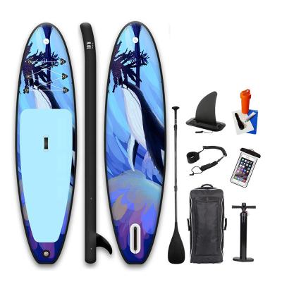 China SUP Board Paddle Board Manufacturer Unisex 11ft UV Surfing Paddle Board Surfboard ISUP Water Sports Paddle OEM for sale