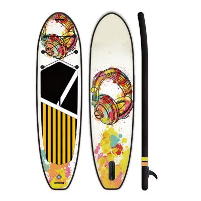 China Unisex Inflatable SUP Board Surfboard Surfboard Double Layer Inflatable Paddle Layer PVC+drop Paddle Kayak for sale