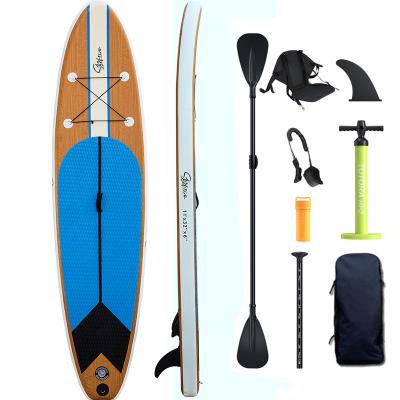 China 11ft OEM ODM Unisex Paddle Board Yoga Paddle Board Stand Up SUP Inflatable Surfboard SUP for sale