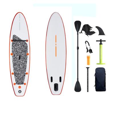 China 11ft 10CM Unisex Paddle Board Drop Stitch Material Yoga Stand Up Inflatable SUP Surfboard SUP Board for sale