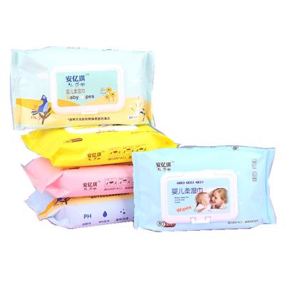 China 2021 soft cotton wet paper towel for sale