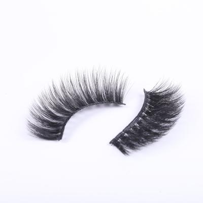 China Long Lasting Synthetic Makeup False Eyelashes 3d Mink Eyelashes False Eyelashes for sale