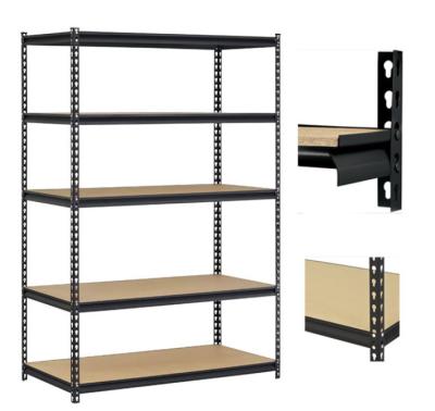 China Wholesale Corrosion Protection Easy To Assemble Boltless Storage Rack Steel Stacking Shelf for sale