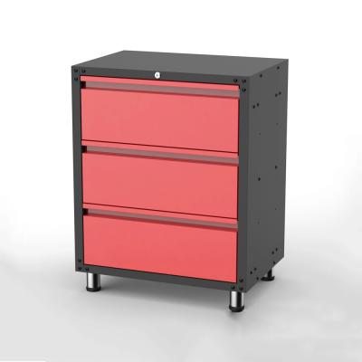 China JZD Mobile Customized Space Saving Storage Office Home Furniture 3 Drawer Multi Drawer Metal Pedestal Mobile Wardrobe for sale