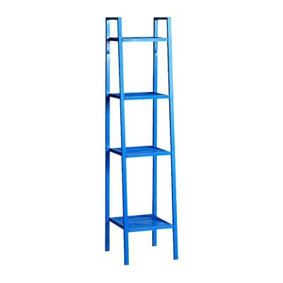 China Sturdy Storage JZD Shelf Colorful Storage Shelf Metal Hotel Bathroom Balcony Lobby Home Decoration for sale