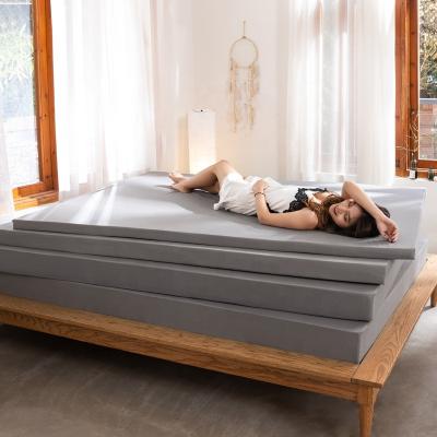 China JZD Foldable Single Compressed Foam Mattress Non-Toxic High Density Compressed Infused Memory Foam Ultra Comfortable for sale