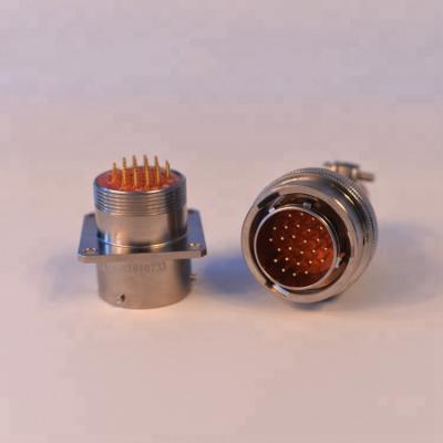 China Aviation Mic Jack Socket Multi Pin Aerospace Military Connector for sale