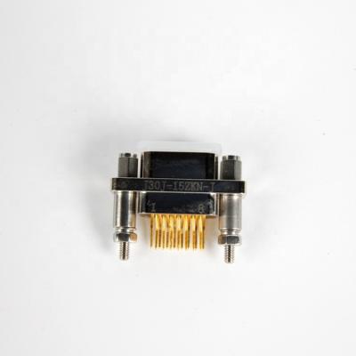 China Power J30J-15ZK 15 Pins Rectangular Military Connector for sale