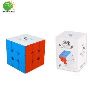 China Toy Yuxin Little Magic 3x3x3 Speed ​​Educational Magnetic Professional V2 Cube Puzzle Toys For Children for sale