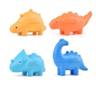 China 2021 New Design Creative Toy Animal Puzzle Cube Set Dinosaur Toys For Children 24.6*20.3*6.5cm for sale