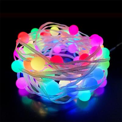 China IR control YLW Party Holiday String Light USB Powered Home Indoor Outdoor Decoration LED String Christmas Decoration Tree Lights for sale