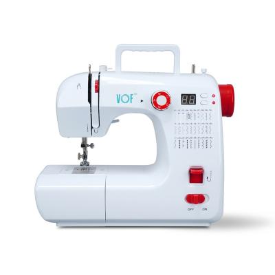 China Household sewing machine making FHSM 702 home use over lock dress sewing machine with position table for sale