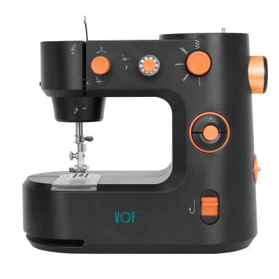 China Household all brand new tabletop electric home overlock small 5-stitch automatic household sewing machine FHSM-398 for sale