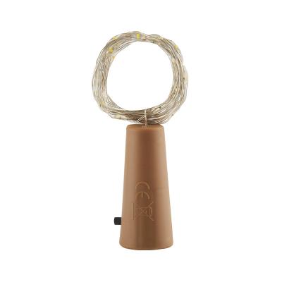 China Light RGB String Cork Lamp AG13 Button Lamp Battery LED Color Lamp Star Copperwire Lamp Copper Wire Lamp String Wine Cork Light for sale