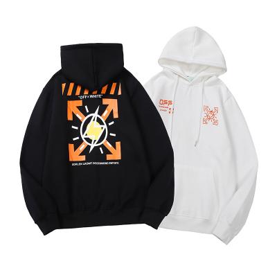 China IHJ6501 breathable 2021 wholesale drop hoodies autumn hip hop off shoulder hoodie jacket loose high quality hoodies sweatshirt in all colors for sale