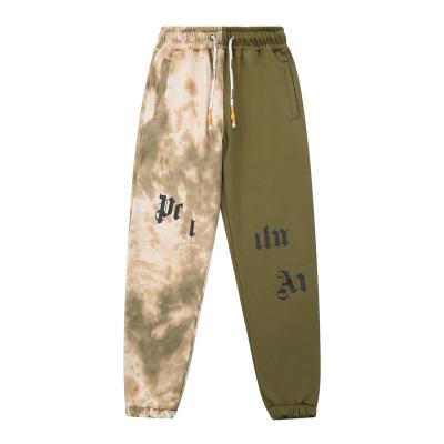 China IHJ6114 designer breathable sports tracksuit 2021 new autumn link dye unisex pants men's casual pants for sale