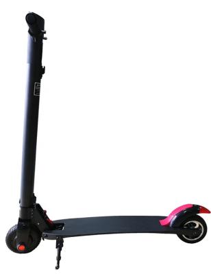 China 300w 36v, 4.4ah lithium battery 6 inch 6 inch carbon fiber front electric scooter for sale