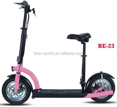 China 12 Inch 12 Inch Wheel Speed ​​Motor 36v 350w Lithium Battery Brushless Foldable Hybrid Electric Scooter Alibaba 25km/h for sale